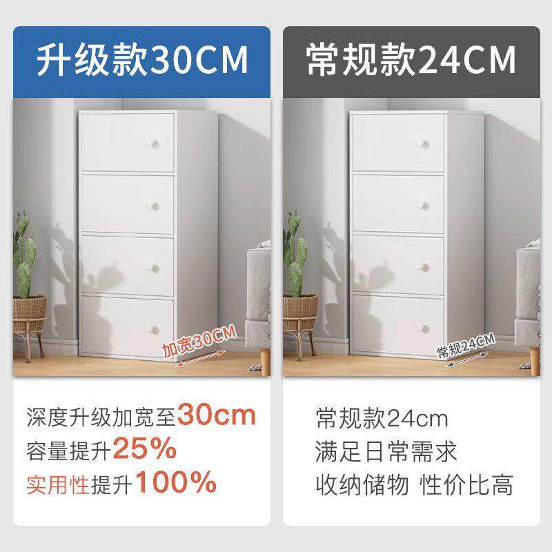 柜收纳柜家陌蓝（住用柜子储物地柜客厅简约落卧室五斗柜多层墙置