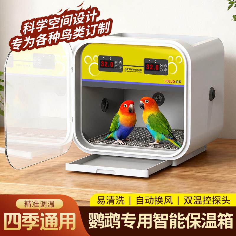 风暖鹦鹉保温箱过冬保暖育雏箱幼鸟雏鸟保温箱零天手养专用恒温箱