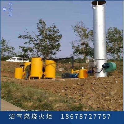 沼气燃烧塔火炬燃烧系统污水处理厂垃圾填埋场