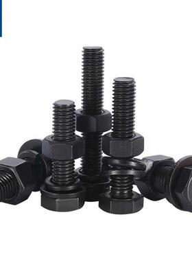 直销DIN6914M30高强度钢结构工程用大六角螺栓10.9级