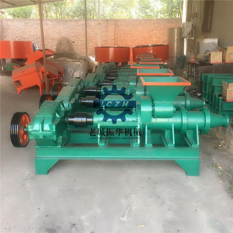 供应铅炭成型煤棒机 空心制棒机模具 洁净能源煤棒挤出机密度