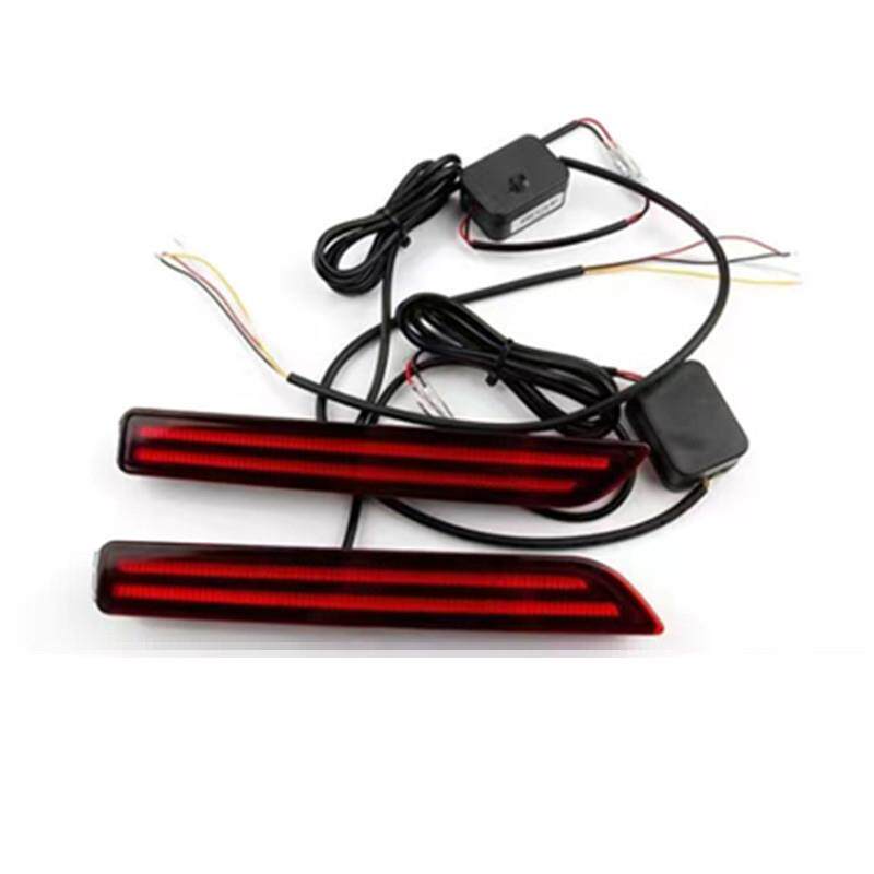 FOR 楼兰20款轩逸3功能后杠灯LED后保险杠尾灯转向频闪加装改装