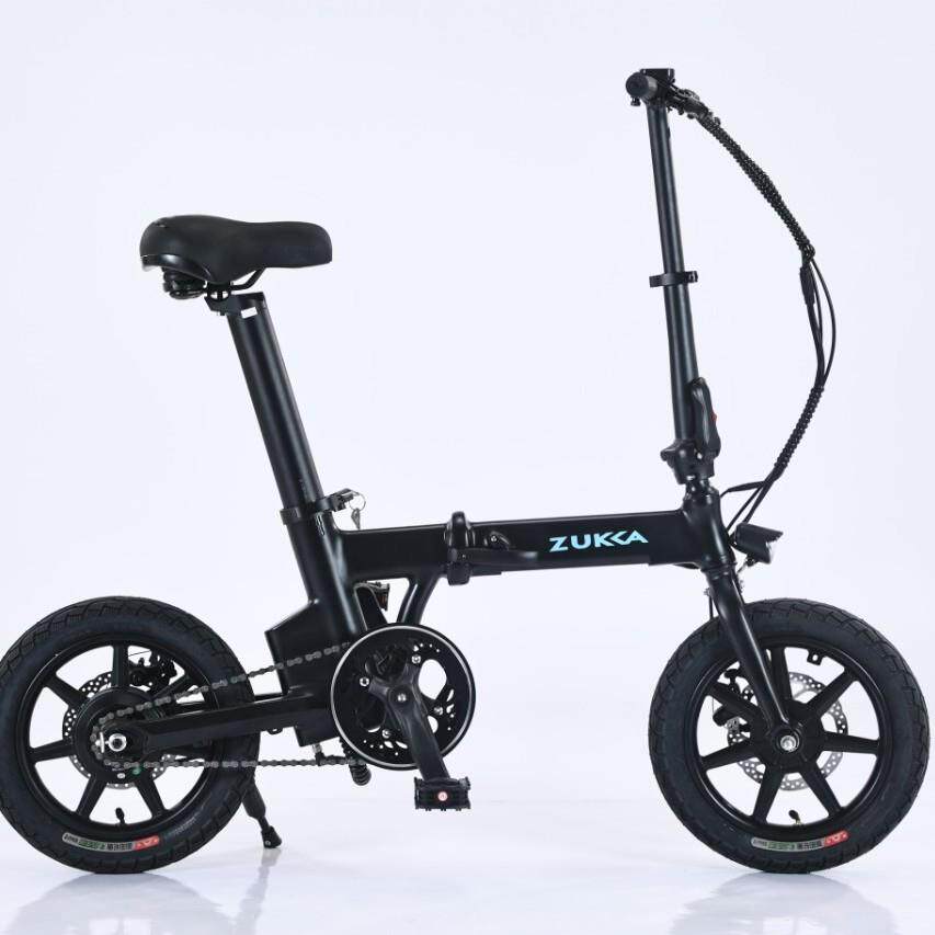 16寸一体轮ebike电动自行车新能源续航铝合金折叠自行车后备箱