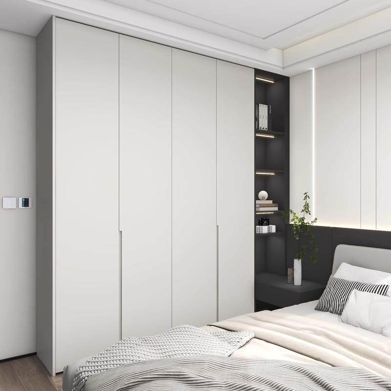 武汉全屋定制衣柜整体走入式衣帽间卧室榻榻米定做橱柜实木柜家具