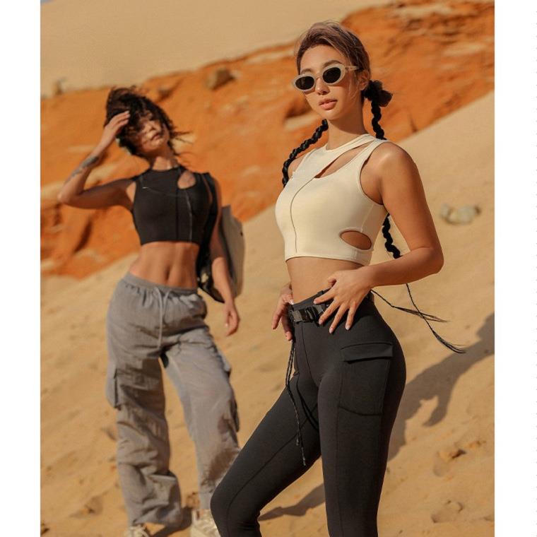 Underwear Fitness Bra Sports Padded Womens Wear Yoga Vest