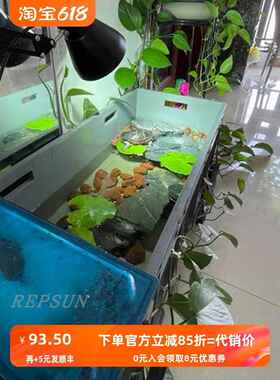 全万向支架落地夹台灯架金卤灯UVBuva热量星点蜥蜴东部箱龟补光灯