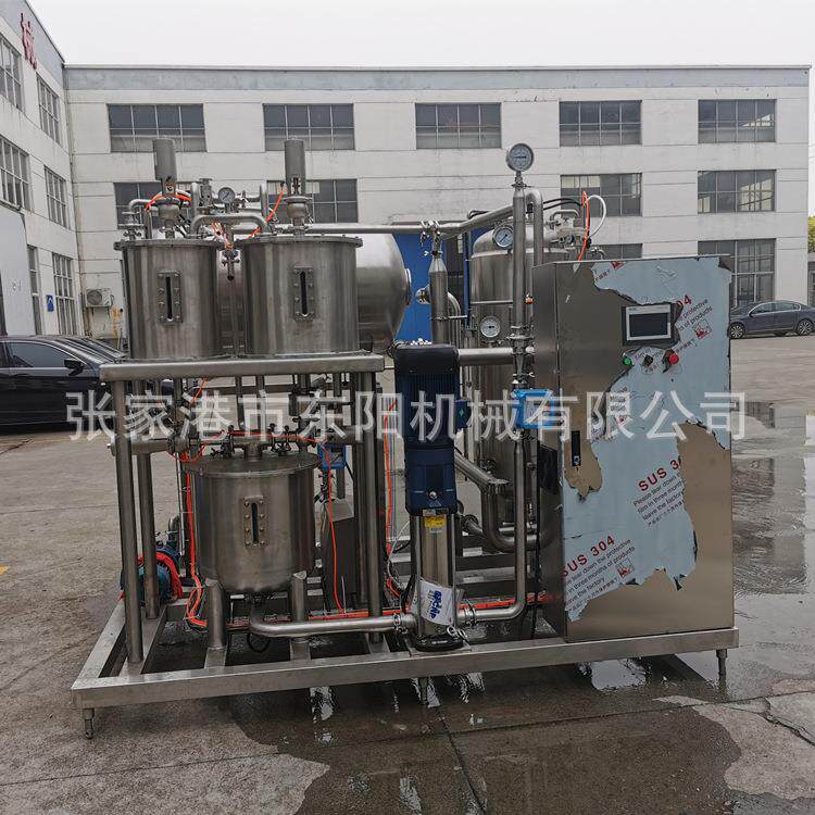 高倍碳酸饮料混合机全自动气水混合设备含气饮料加气机