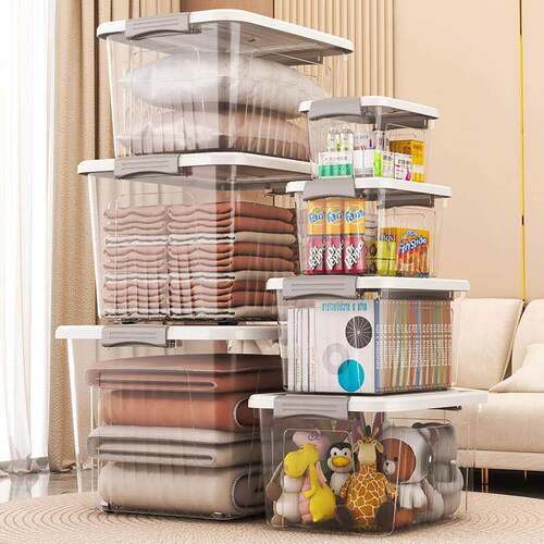 Plastic storage box, storage box,thickened extra large收纳盒