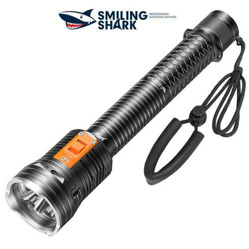 Strong light diving professional deep diving flashlight