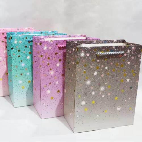 happy birthday gift bag Christmas gift bag手提袋五角星礼品袋