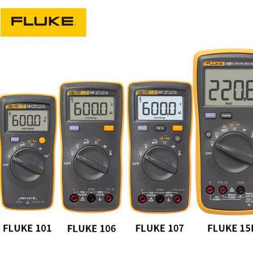 新款15B MAX-02（标配TL31特尖表头)、FLUKE106数字万用表