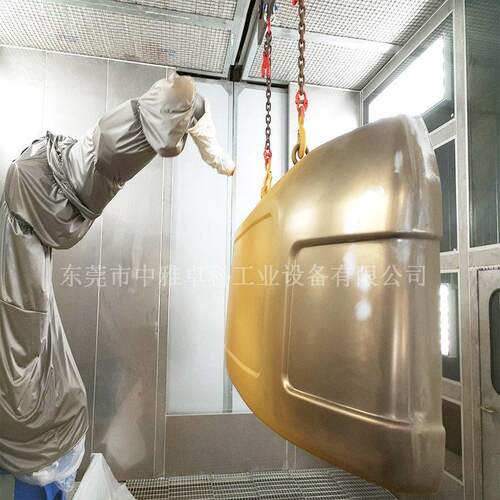 大车零部件涂装线 保杠大件喷涂生产线 机器人自动喷涂设备