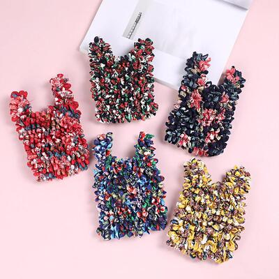 Pleated Bag Reusable Large Capacity Handheld Magic Stretch