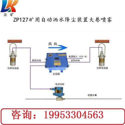 ZP-127Z矿用自动洒水降尘装置主控箱 自动化效控制设备