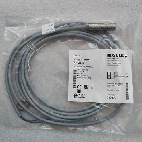 德国巴鲁夫BALLU电感式传感器BES M12MI-NSC40B-BV03全新原装现货