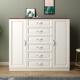 斗收柜简约现代五斗柜985实纳木柜客厅欧式 藏柜储卧室白色抽屉储