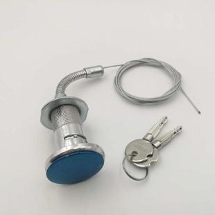 通用车库应急锁 卷帘门锁 应急锁 导槽锁 配件 中装锁 钢丝抽芯锁