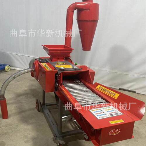 2024新款铡揉粉干湿两用玉米秸秆青草牧草铡草揉丝粉碎机家用养殖