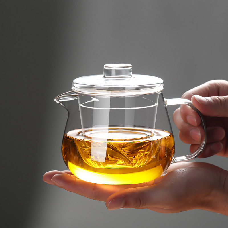 玻璃茶壶家用耐高温泡茶壶2024新款茶水分离煮茶器烧水壶茶具套装