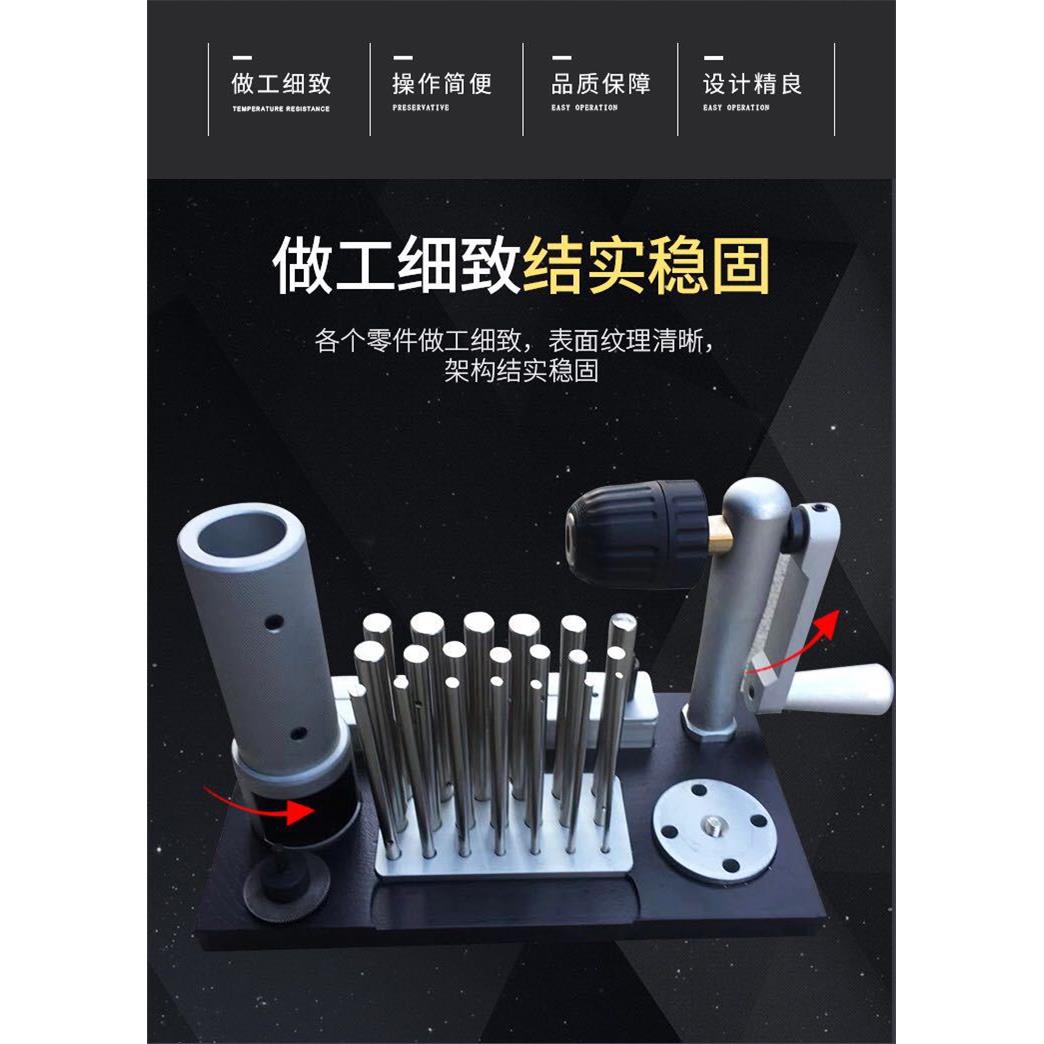 不锈钢拉丝机 小型 拉丝器 手动圆管拉丝机 手揺拉线机 首饰设备
