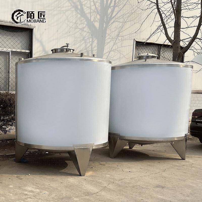 不锈钢储罐5吨立式储油罐食用油储存罐可加高锥底