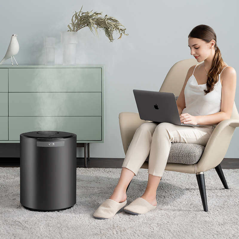 YO悠默无雾热蒸发加湿器蒸汽式孕妇婴儿卧室蒸馏除菌家用净化空气