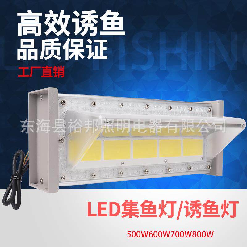 led诱鱼灯500W600w800w越南集鱼灯鱿鱼灯黄光青光白光聚鱼海钓灯