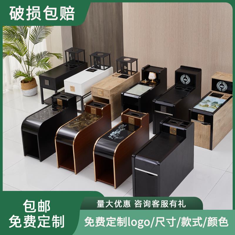 足浴茶几柜经济型按摩沙发中间小茶几美容美甲洗浴店专用足疗茶几