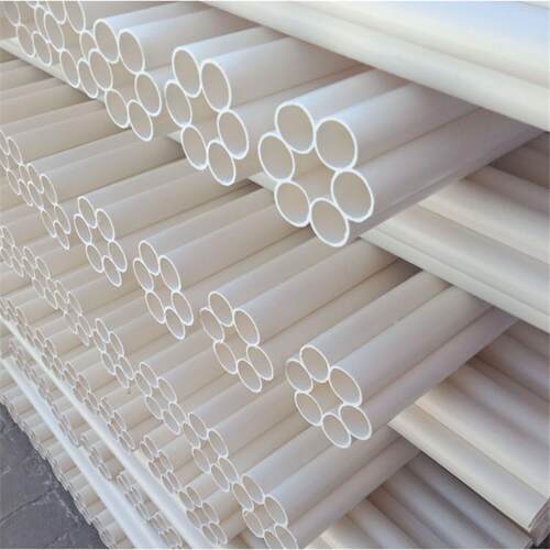 pe通信梅花管dn32多孔穿线管电力电缆护套管七孔梅花管