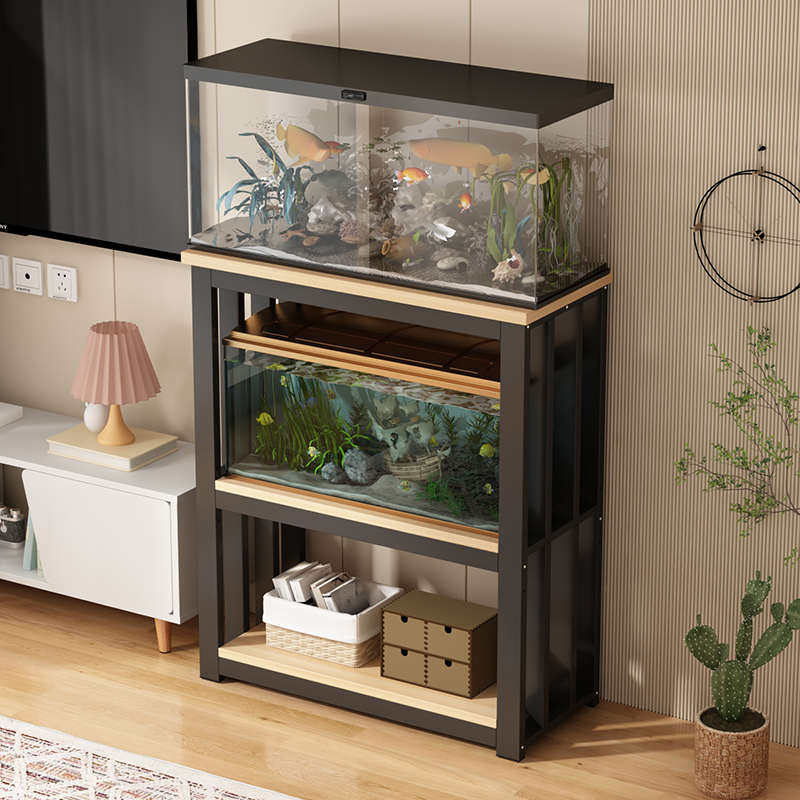 多层鱼缸架超强承重客厅鱼缸底座水族箱鱼缸专用架家用铁艺鱼缸柜,宠物/宠物食品及用品,桌面缸,淘宝优惠券,粉丝福利购,淘宝优惠卷