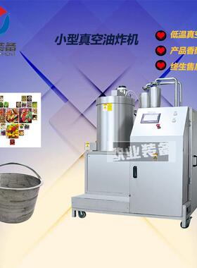 厂家供应 果蔬脆片加工设备 休闲食品低温真空油炸机 创业机器