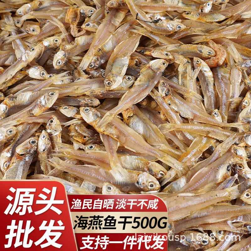 小鱼干干货海燕鱼海公鱼小虾仔银鱼干海鲜咸鱼特产500g