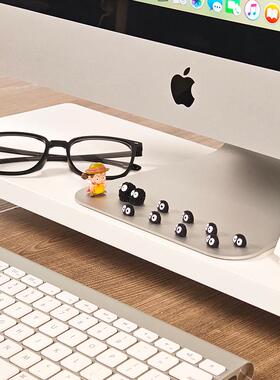 治愈系煤球小梅电脑屏幕装饰摆件办公室工位桌面解压玩偶迷你饰品