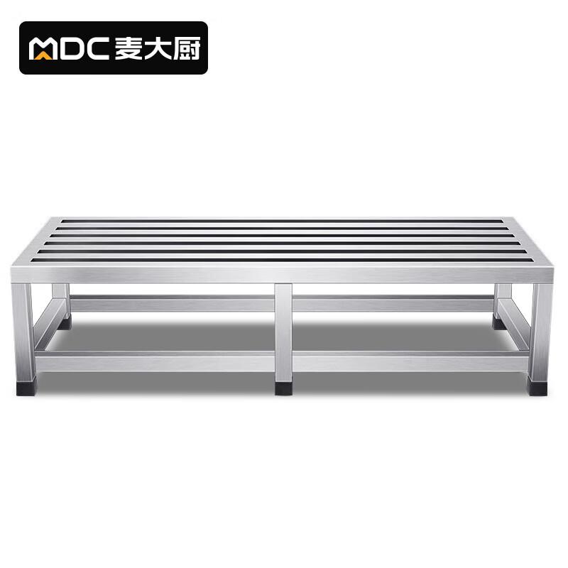 不锈钢方管米面架搭配厨房置物架地墩支架大米架面粉架加厚