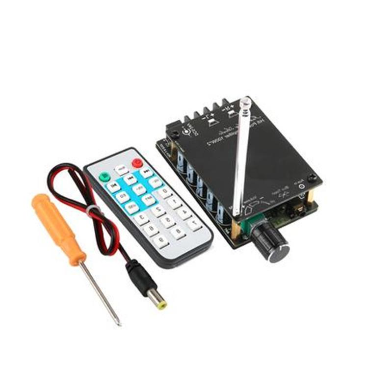 TPA3116D2发烧级HiFi5.0带收音数字功放板大功率100W*2立体声