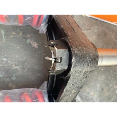 工地电动三轮车前减震器总成单卡板外簧减震柱载重三轮车前叉减震