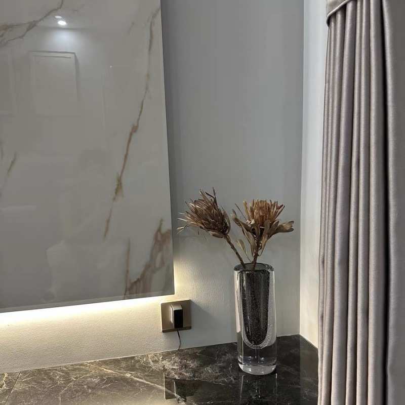 现代简约琉璃艺术气泡花瓶轻奢客厅样板间家装饰高级感插花瓶摆件