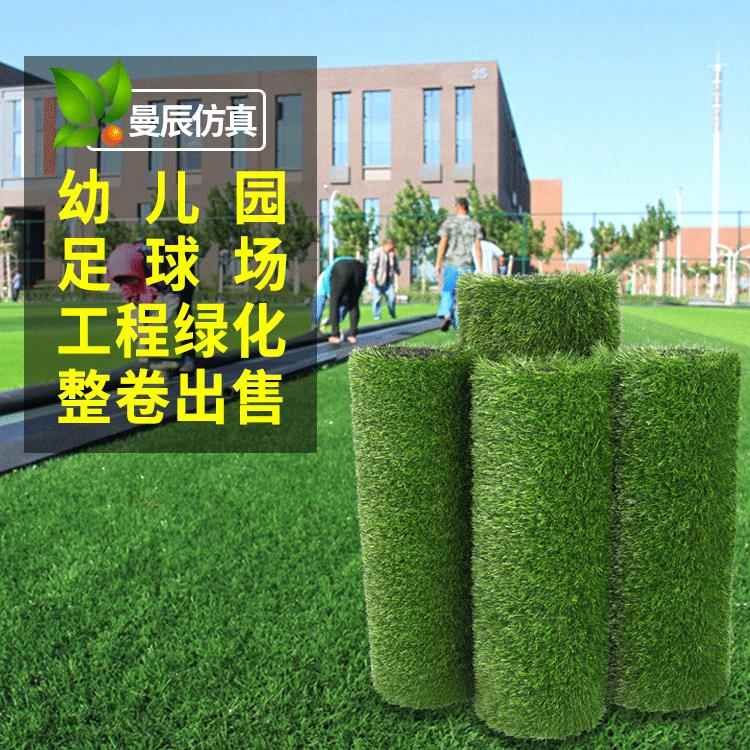人工塑料假草皮绿色地毯垫子建筑工地圈地围蔽围挡假仿真草坪