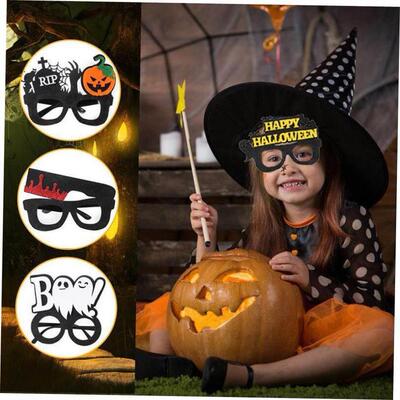 万圣Halloween decoration party horror prop spectacle frames