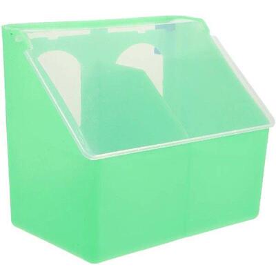 Pigeon Feed Box Bird Cage Accessories Food Dispenser for