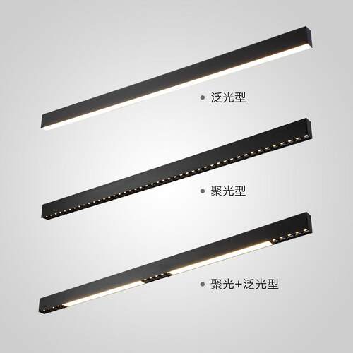 餐厅无611主灯设计吧线型LE台灯长条栅吊线灯D格灯办公商业照明吊
