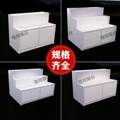梯形展示架台阶中岛柜鞋 柜货架鲜花礼品柜化妆品展示柜超市中岛台