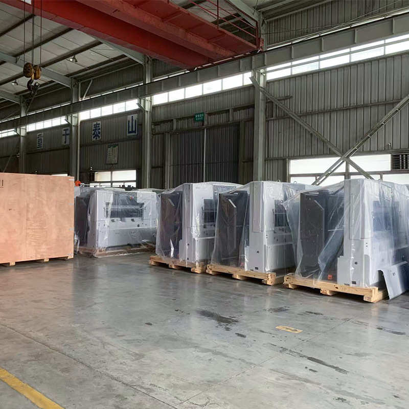 厂家直供液压切纸机 纸张灰板中空板碳纤裁切自动程控液压切纸机