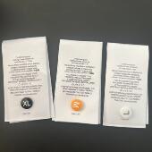 对折布标水洗标 帽水洗商标尺码 服饰领标男女装 内衣高密织标鞋