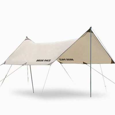 天幕户外帐篷露营防晒便携式方形遮阳棚布野餐屋檐野营野炊凉棚