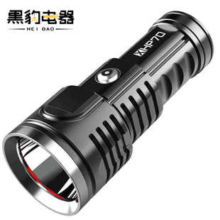 可充电大功率防水探照灯 厂家直销跨境户外超亮远射P70强光手电筒