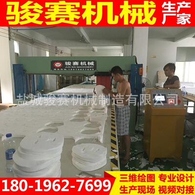 供应面膜珠光膜卷布机拉布机防伪商标设备全自动裁切铺布打孔全套