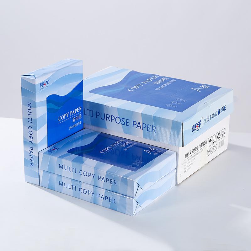 慧洋a4打印纸办纸公用70g复印纸整箱500张A4500张白色草纸稿A4纸
