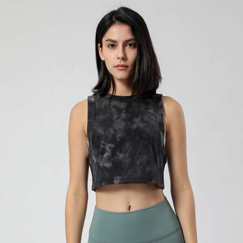 Sports vest women's pullover yoga fitness vest running top