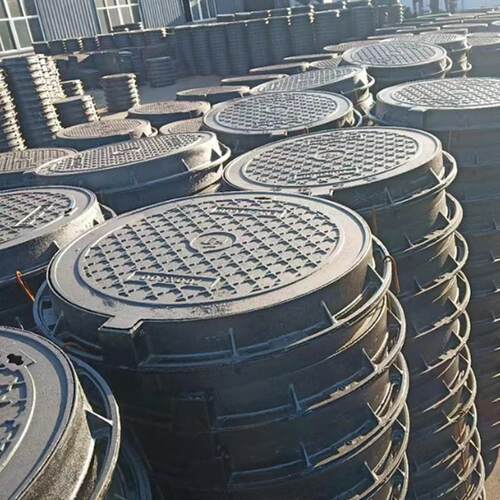 窖井带盖树脂球墨铸铁雨水复合圆形轻重型电力市政